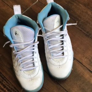 Jordan Jumpman Pro White and Baby Blue